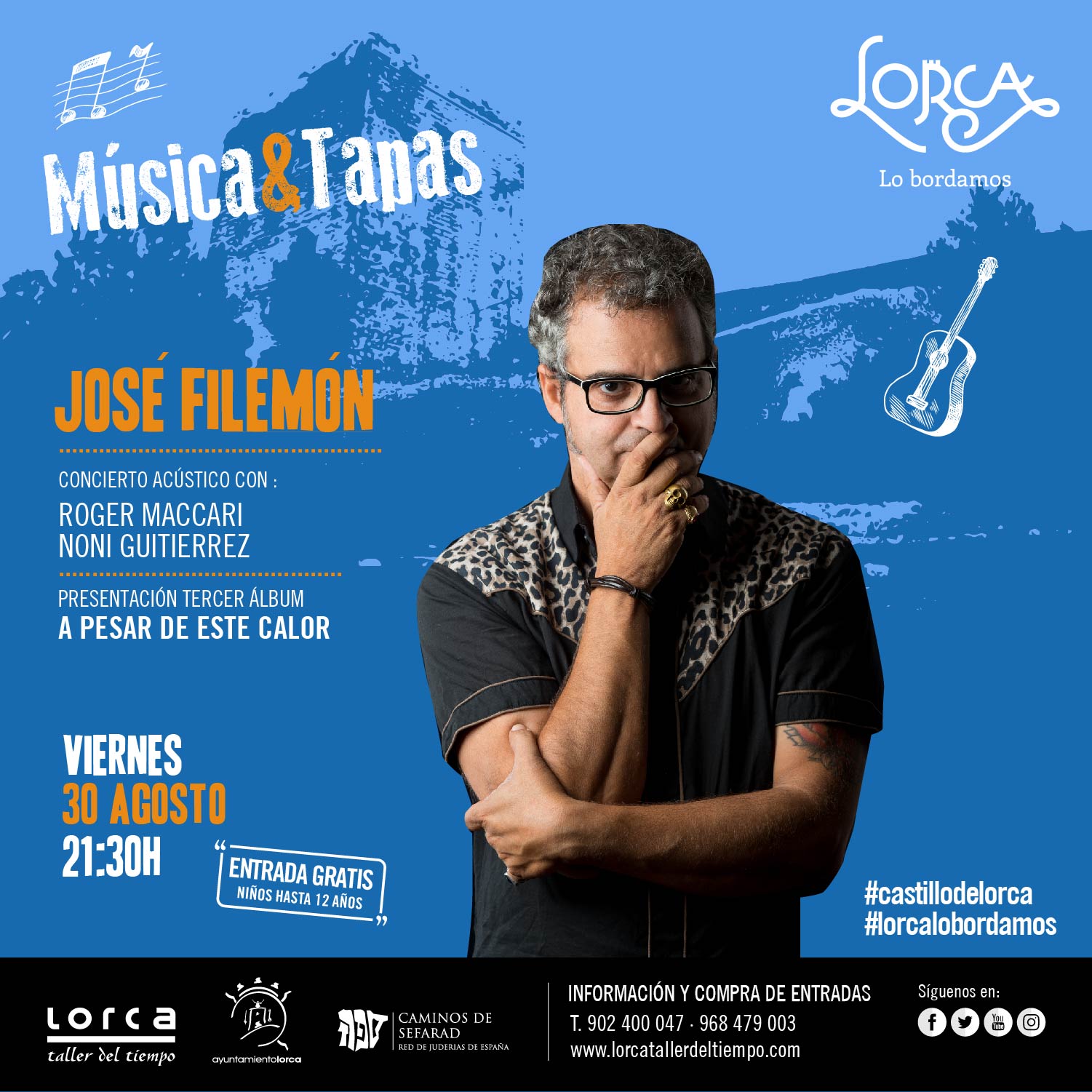 Musica y tapas en el Castillo de Lorca