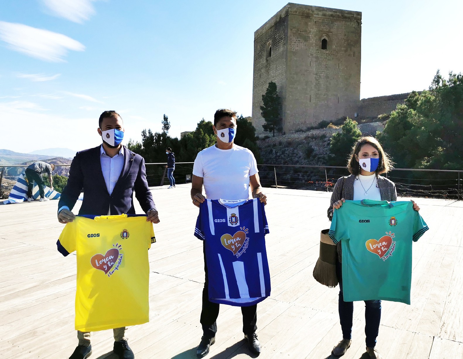 Nueva equipacin  Club de futbol Lorca Deportiva