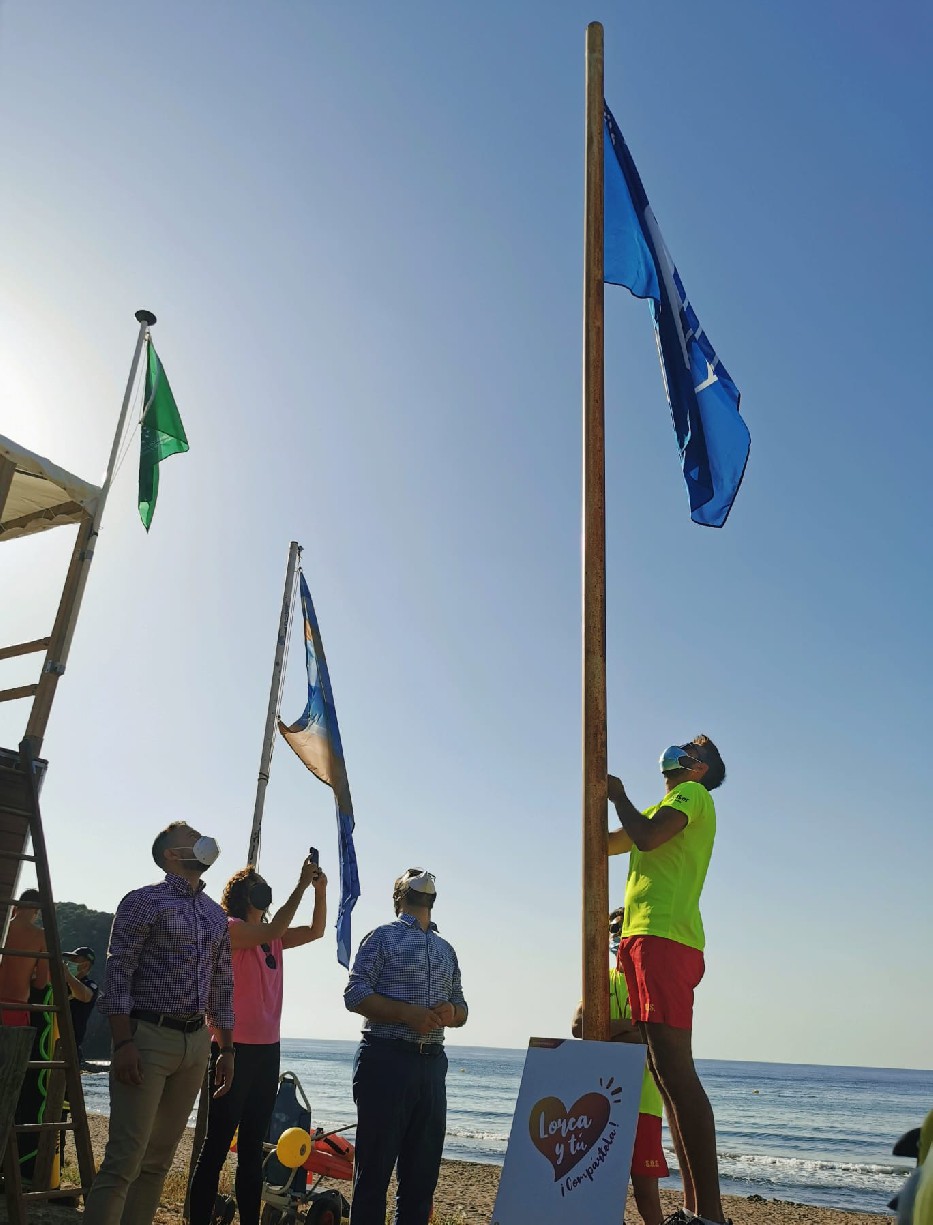 BANDERA AZUL