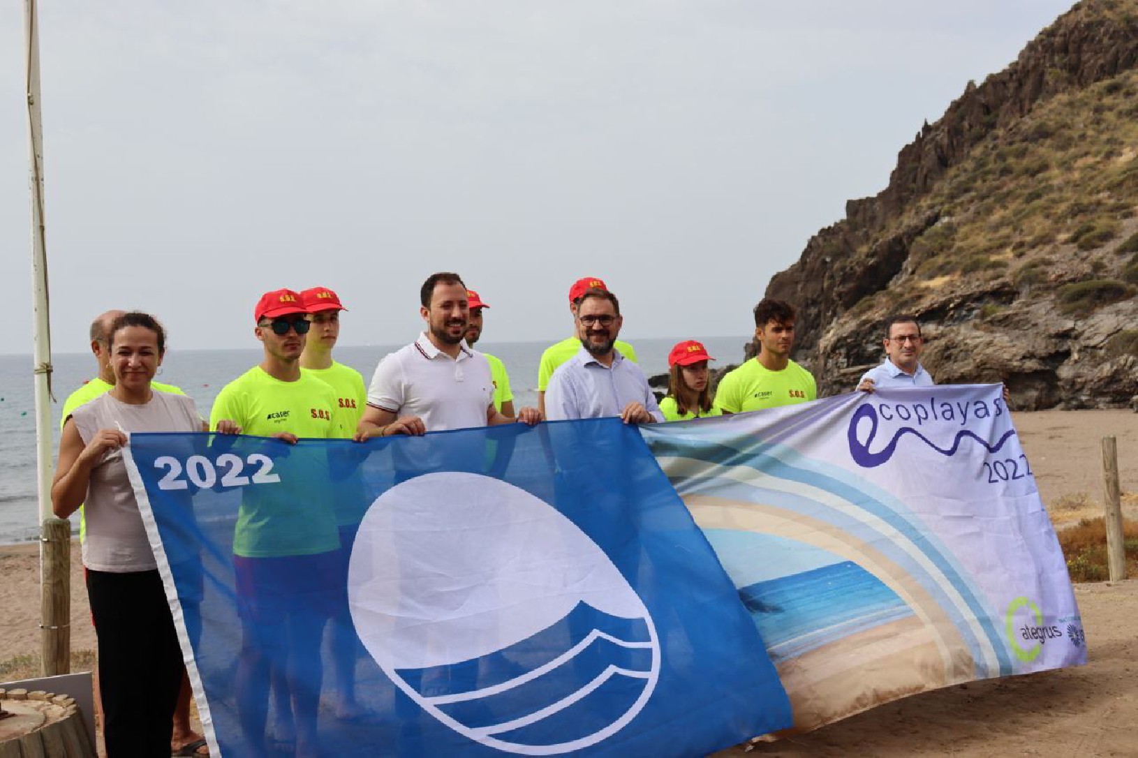 Cala Calnegre Banderas