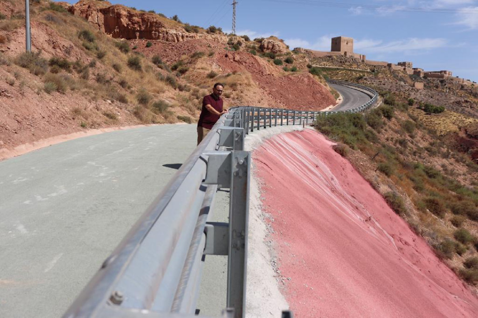 Este jueves se reabrir al trfico la carretera de acceso al Castillo