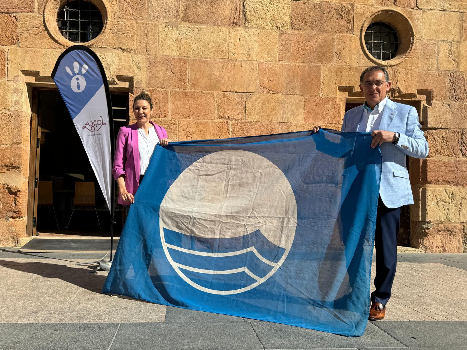 bandera azul 2024