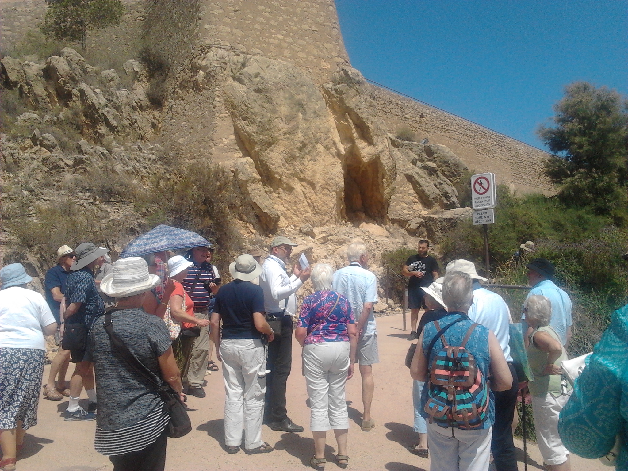 Cruceristas en Lorca
